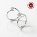 Shimmering Blossom 925 Silver Toe Ring