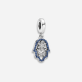925 Silver Hamsa Protection Charm