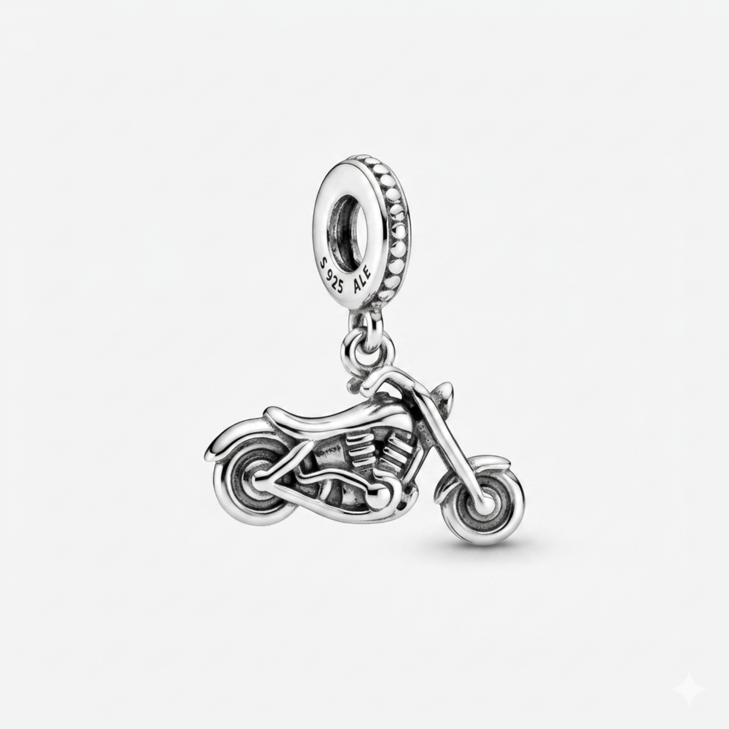 925 Silver Open Road Cruiser Charm
