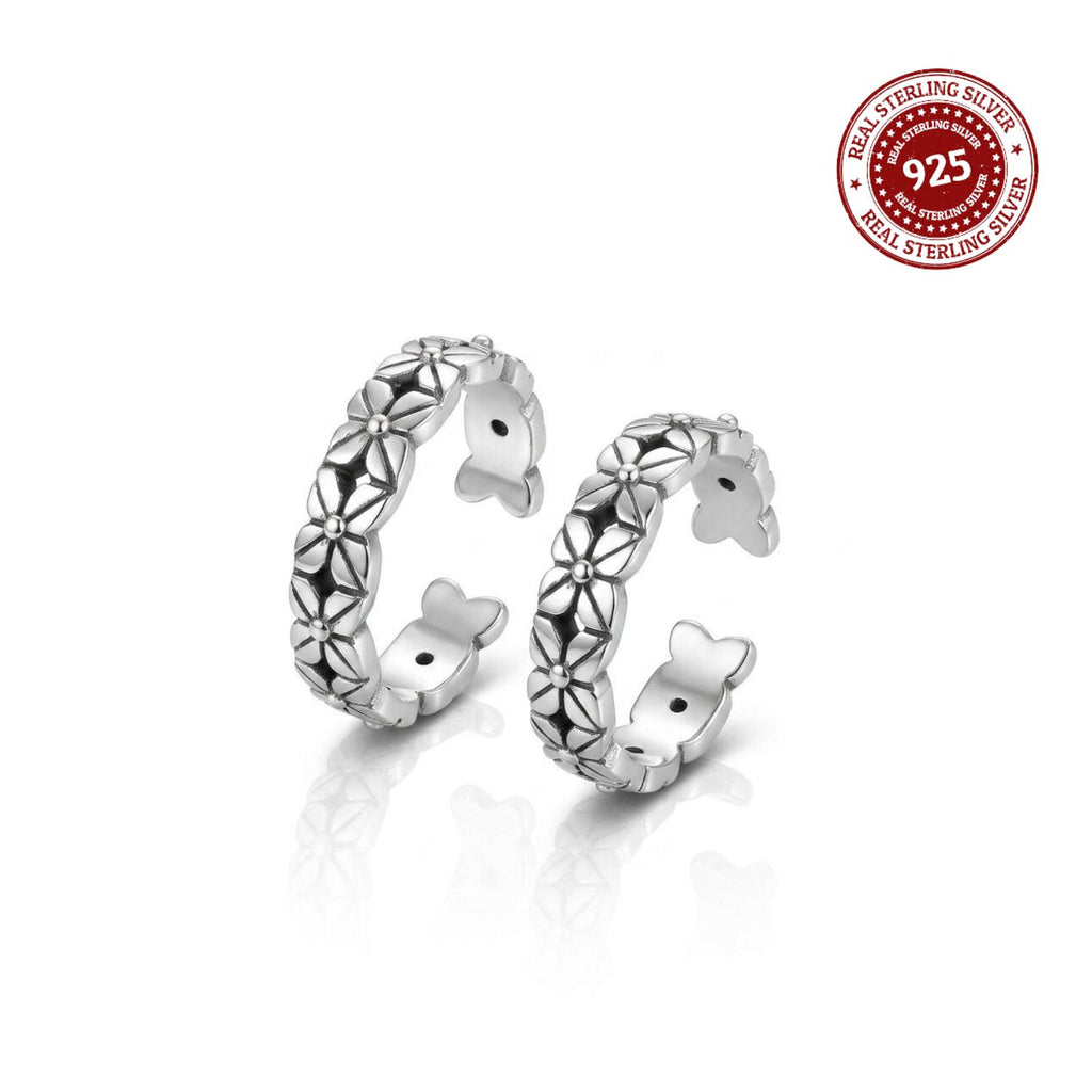 Phulwari Sterling Silver Jodvi
