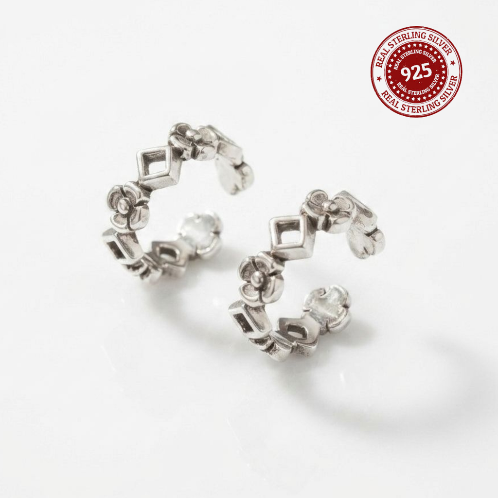 Pushpa Sterling Silver Jodvi