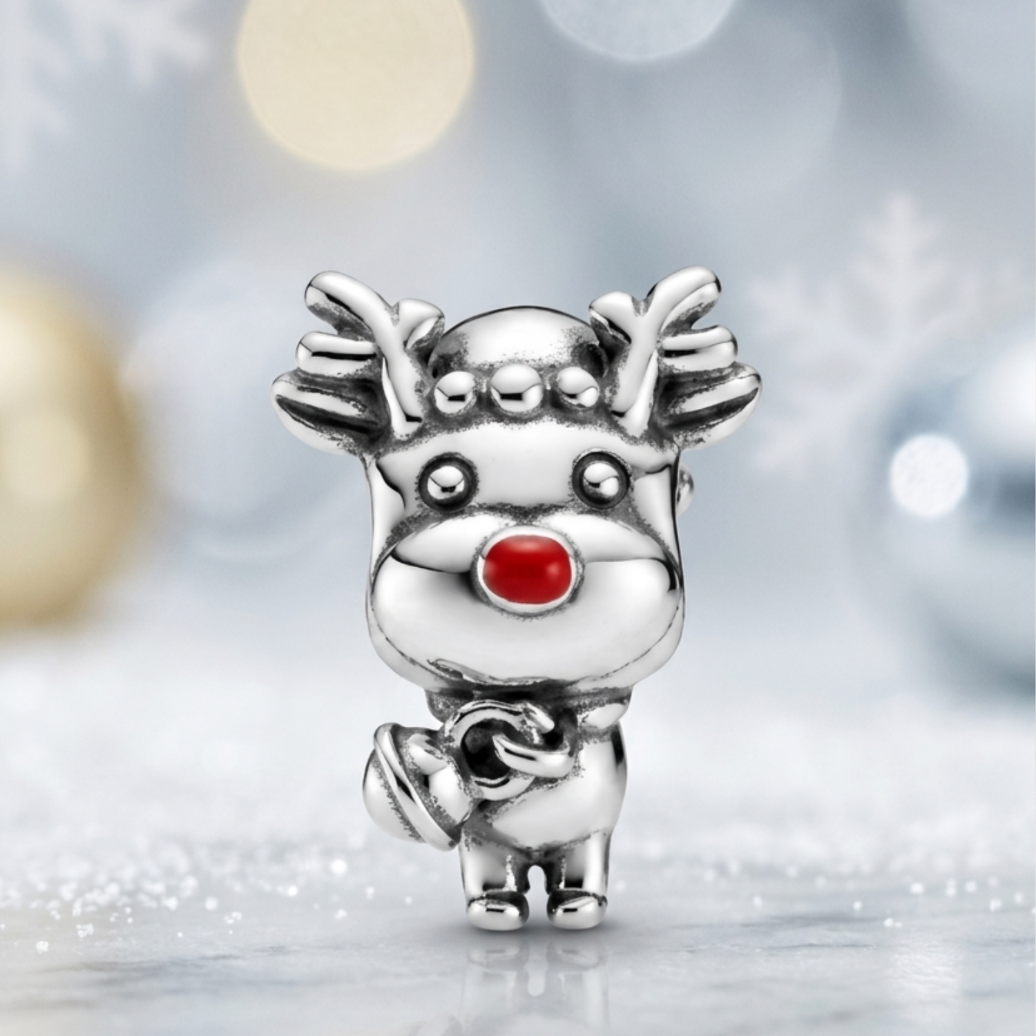925 Silver Little Joy Rudolph Charm