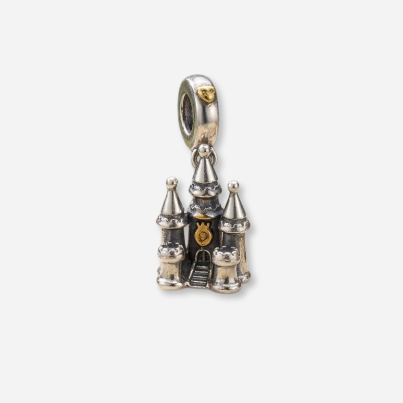 925 Silver Enchanted Fairytale Castle Charm