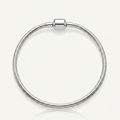 925 Sterling Silver Snake Chain Bracelet with Screw Barrel Lock