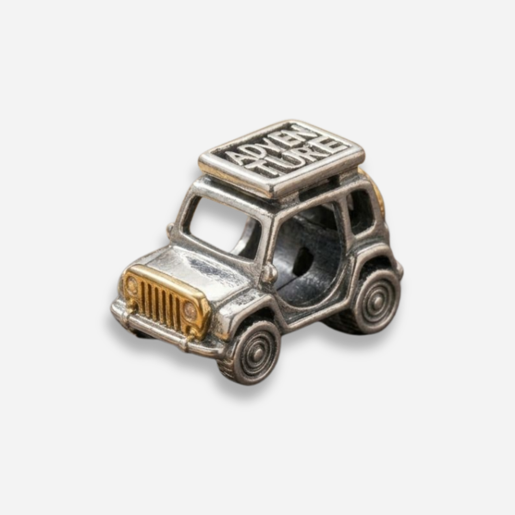925 Silver Off-Road "Adventure" Jeep Charm