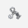 925 Silver Winter Wonderland Fawn Charm