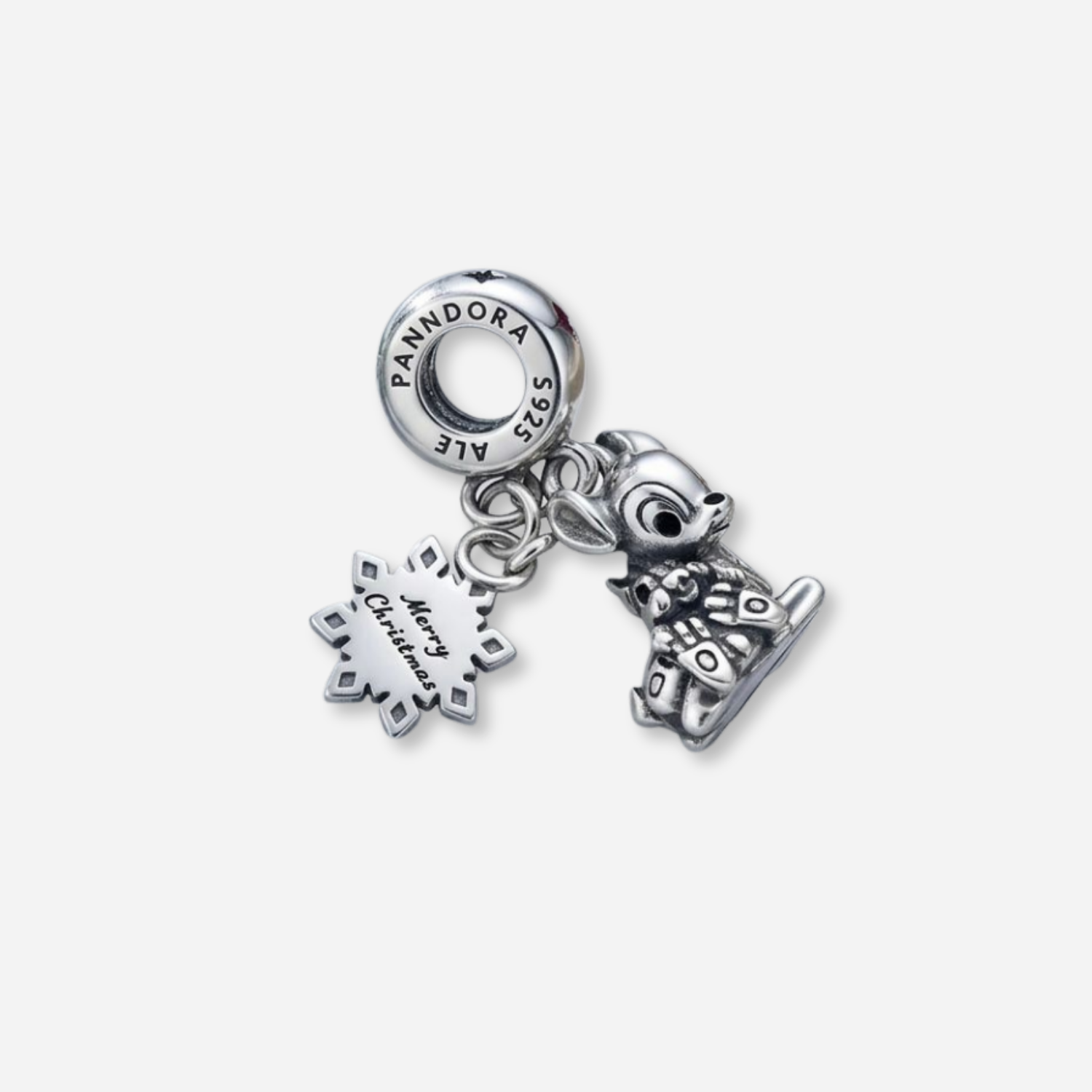 925 Silver Winter Wonderland Fawn Charm