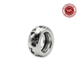 925 Silver Paw Spacer Charm