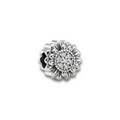925 Silver Blue Magnolia Bloom Charm