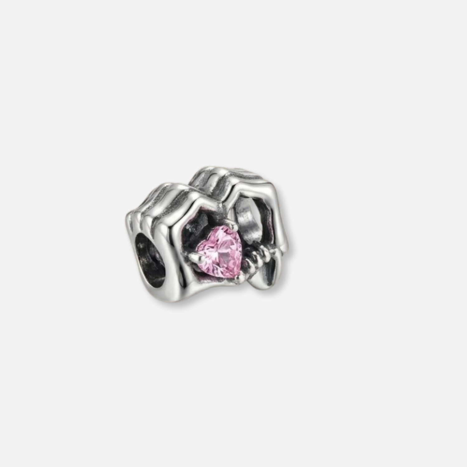 925 Silver Infinite Bond Family Hands Charm