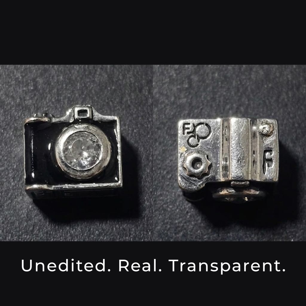 925 Silver Captured Moments Camera Charm