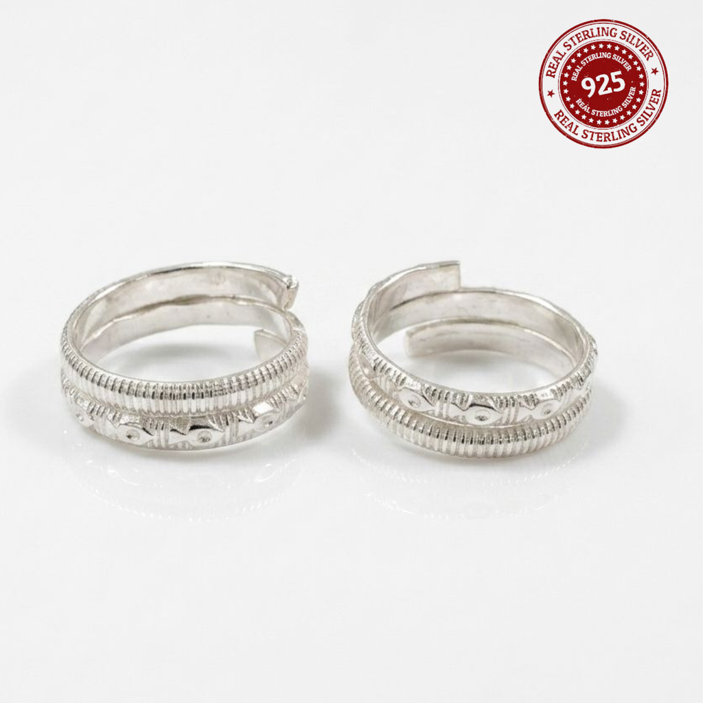 Rekha Sterling Silver Jodvi