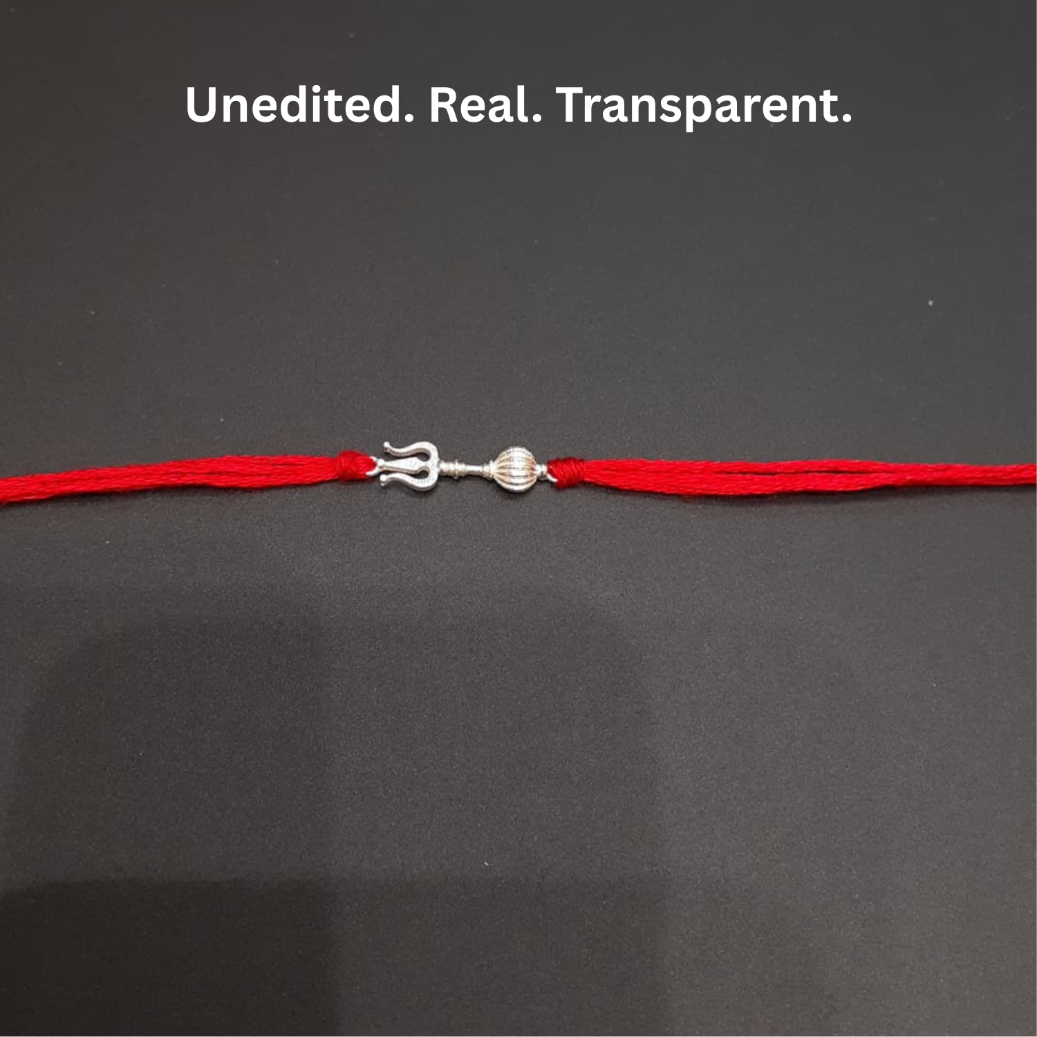 925 Silver Trishul Gada Rakhi
