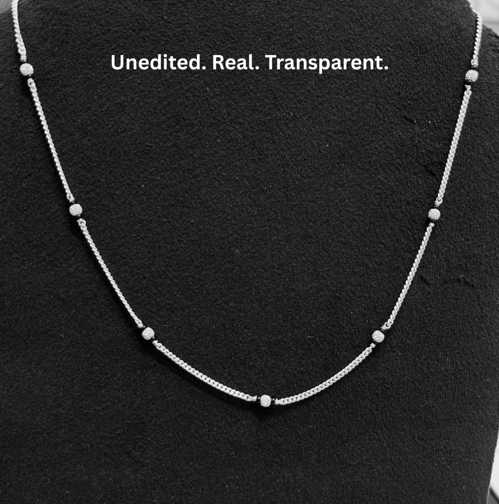925 Silver Reva Mangalsutra