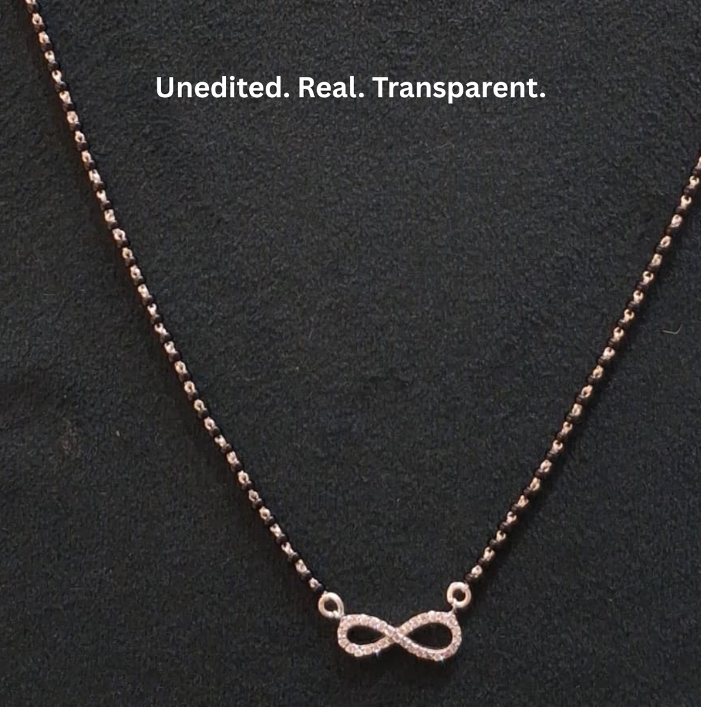 925 Silver Infinity Mangalsutra