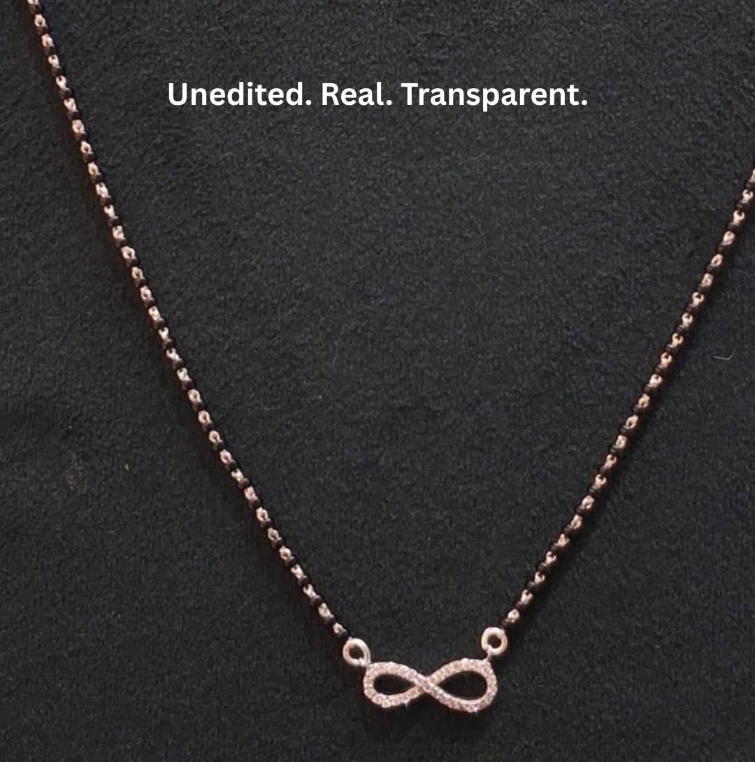 925 Silver Infinity Mangalsutra