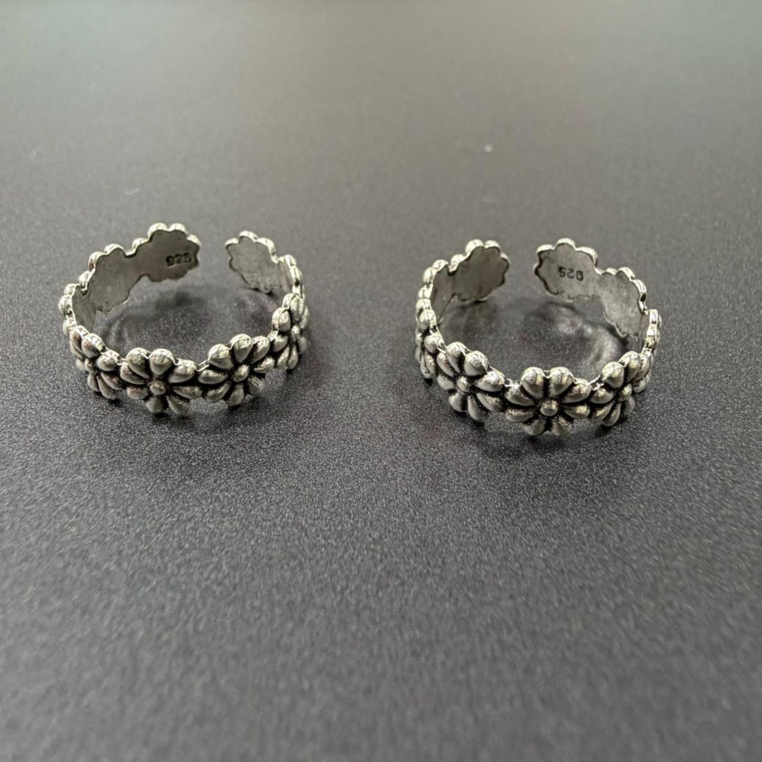 Bakuli Oxidized Sterling Silver Jodvi