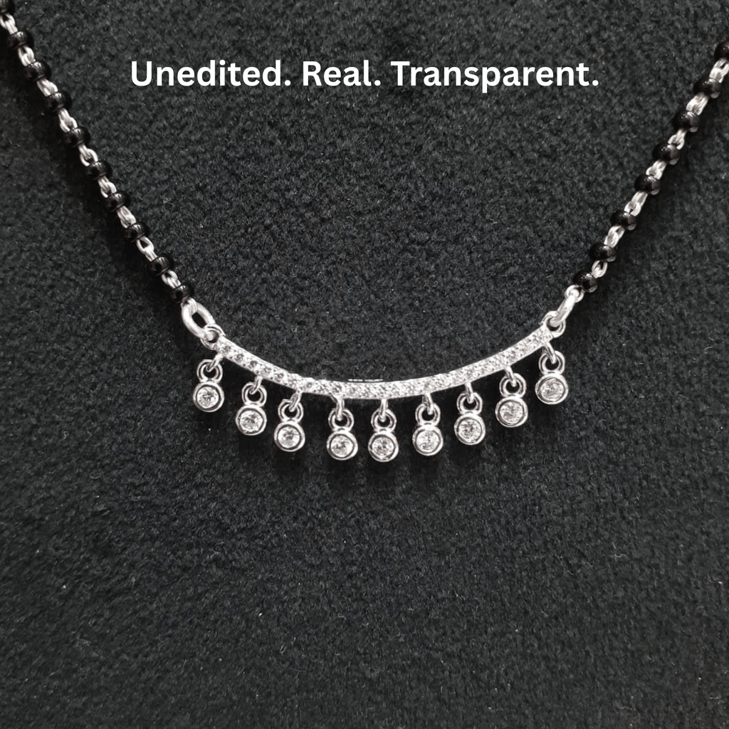 925 Silver CZ Tarangini Mangalsutra
