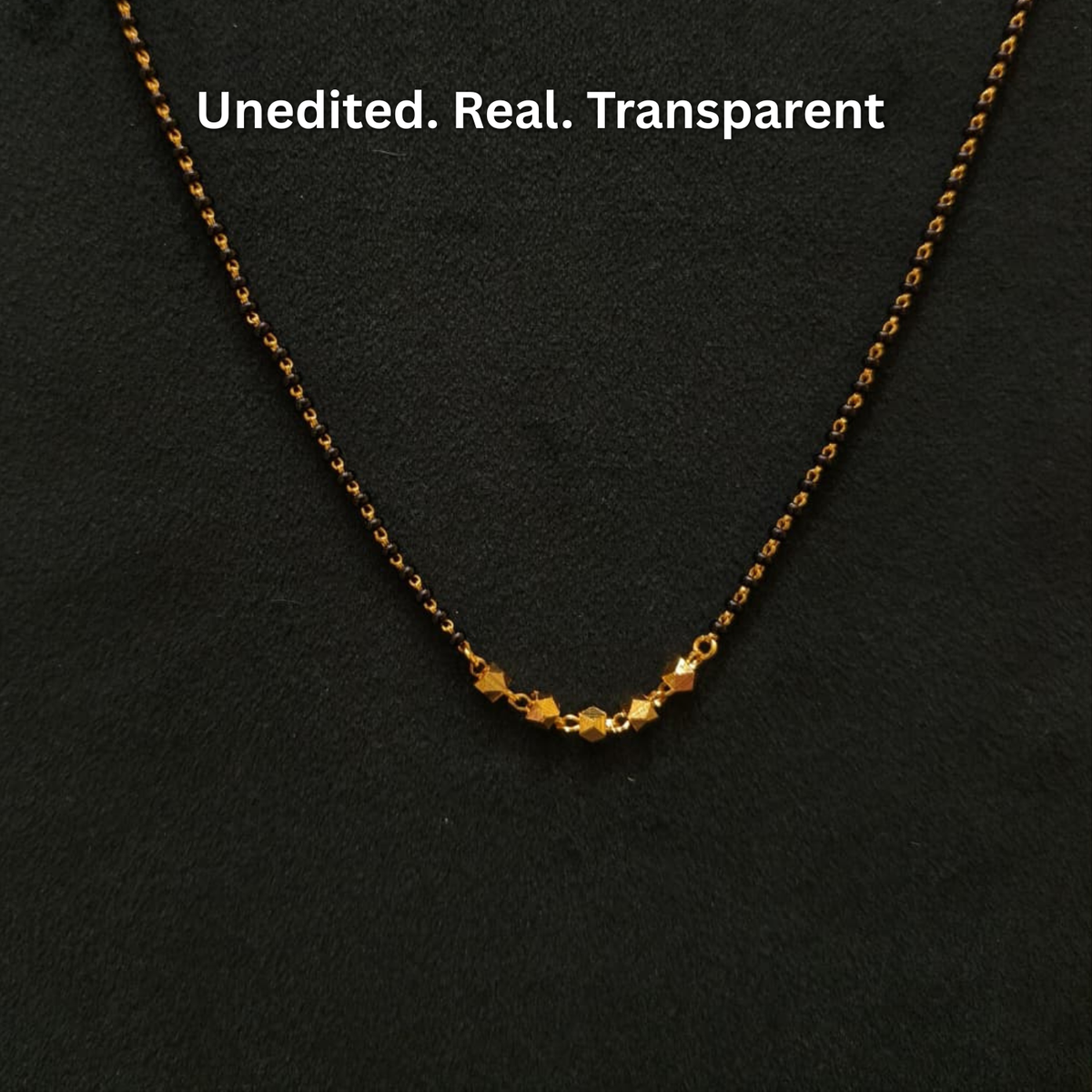 Handmade Ashtapailu Mangalsutra | 24 Carat Gold Plated