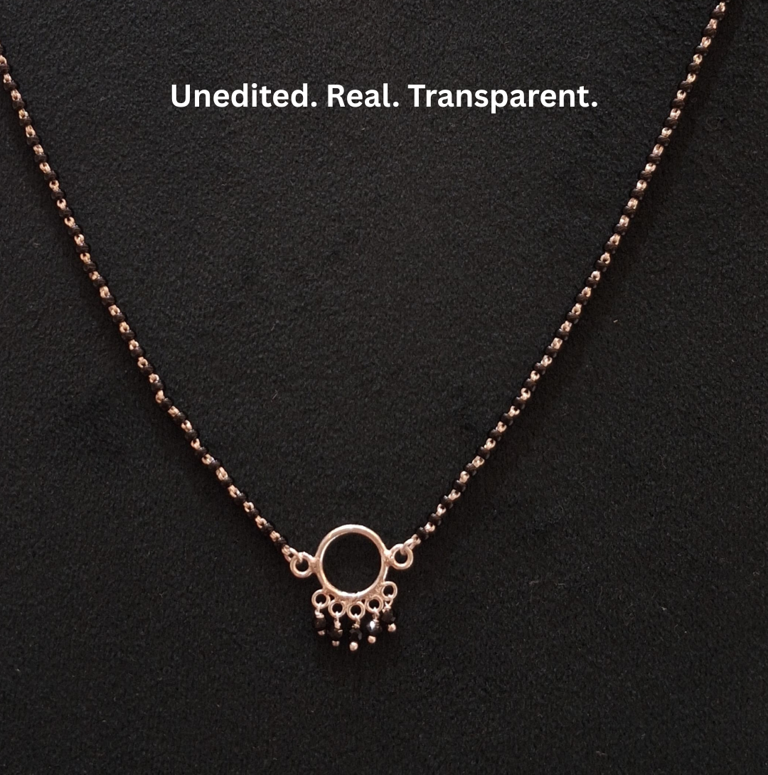 925 Silver Ghungroo Mangalsutra