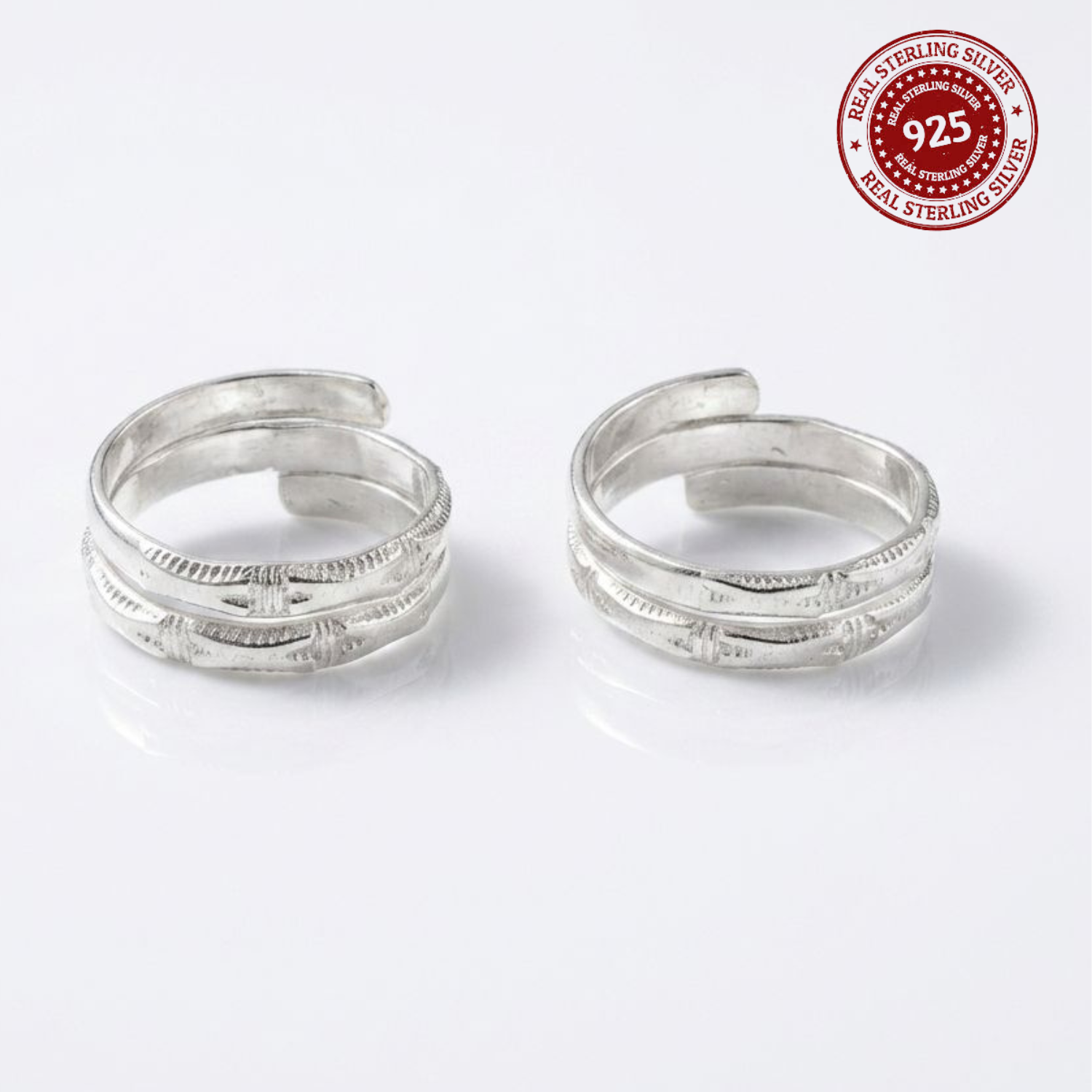 Rekha Sterling Silver Jodvi