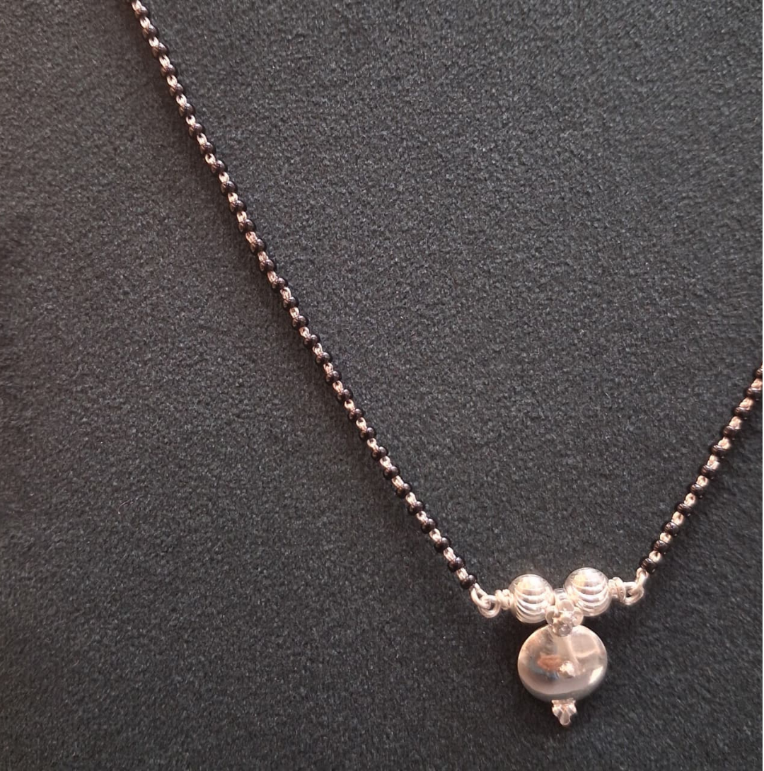 925 Silver Vatee Mangalsutra