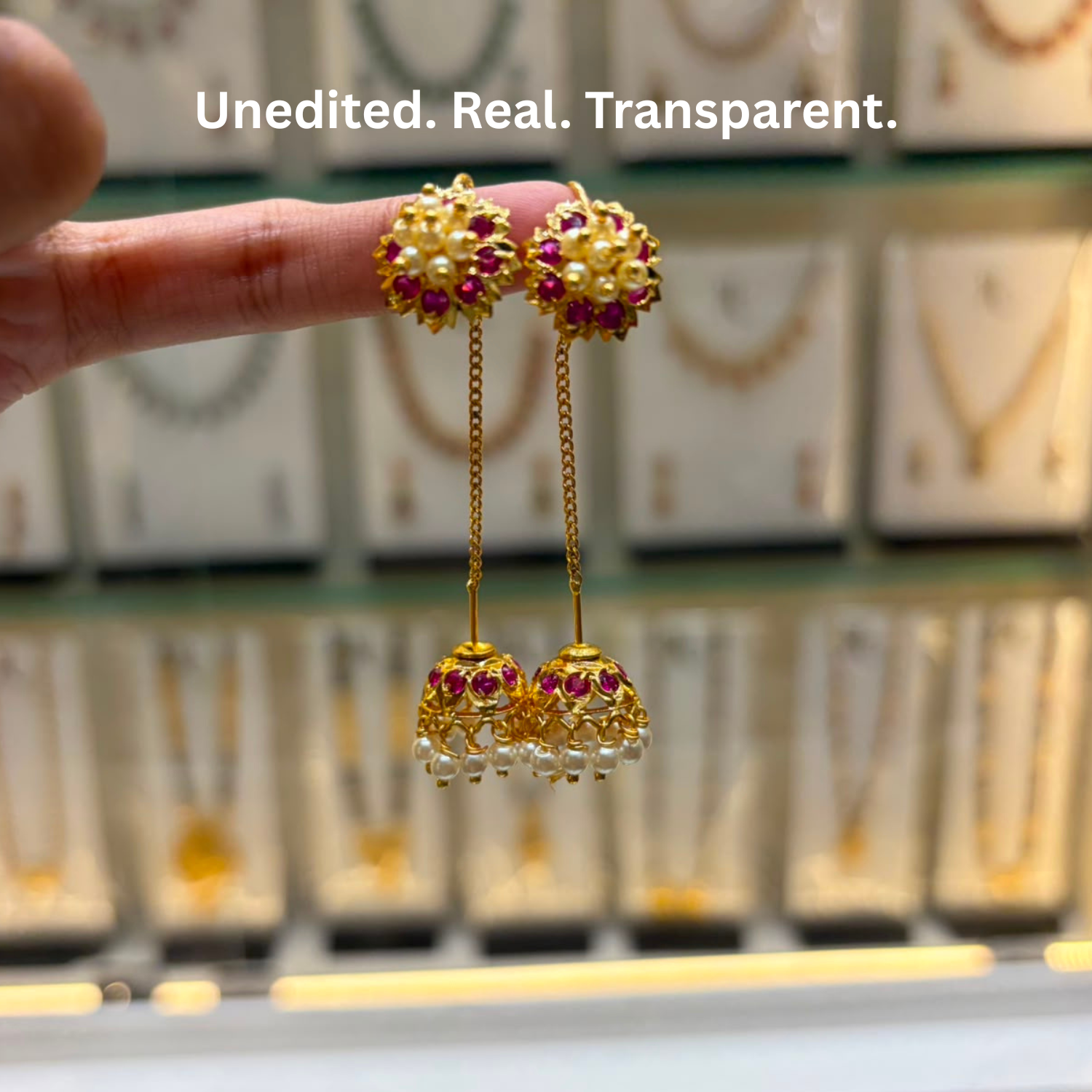 Vaidehi Sui Daga Jhumka (PJD's Jhumka Collection)