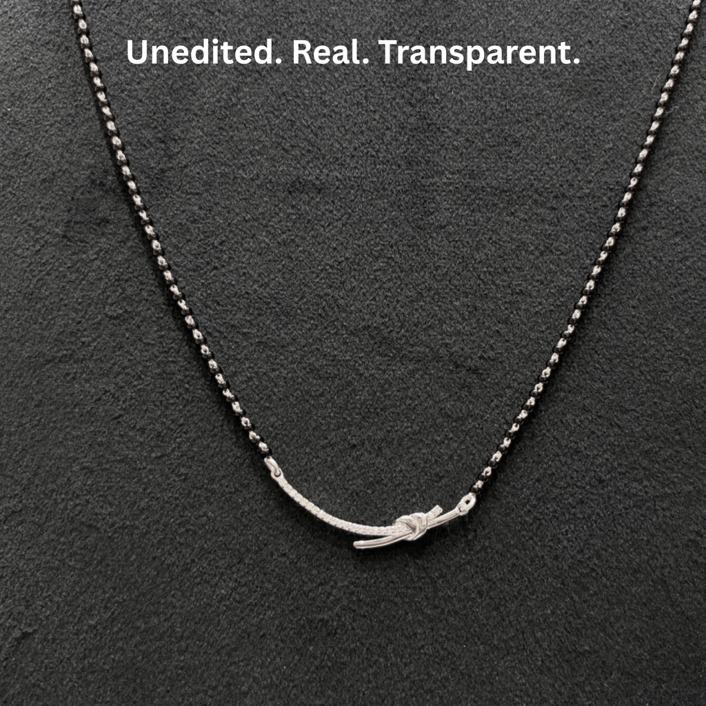 925 Silver Knot Mangalsutra