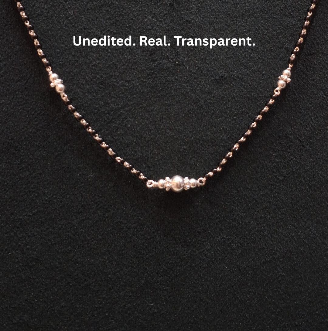 925 Silver Sun Mangalsutra