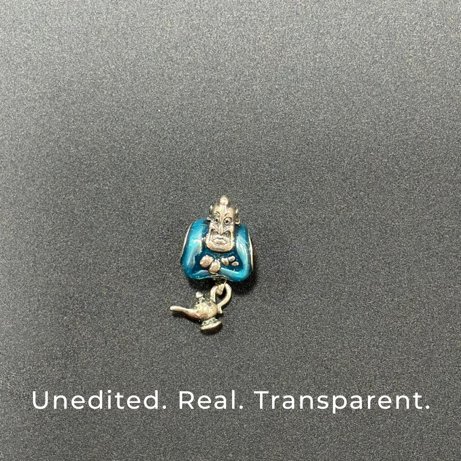 925 Silver Genie Magic Lamp Dangle Charm