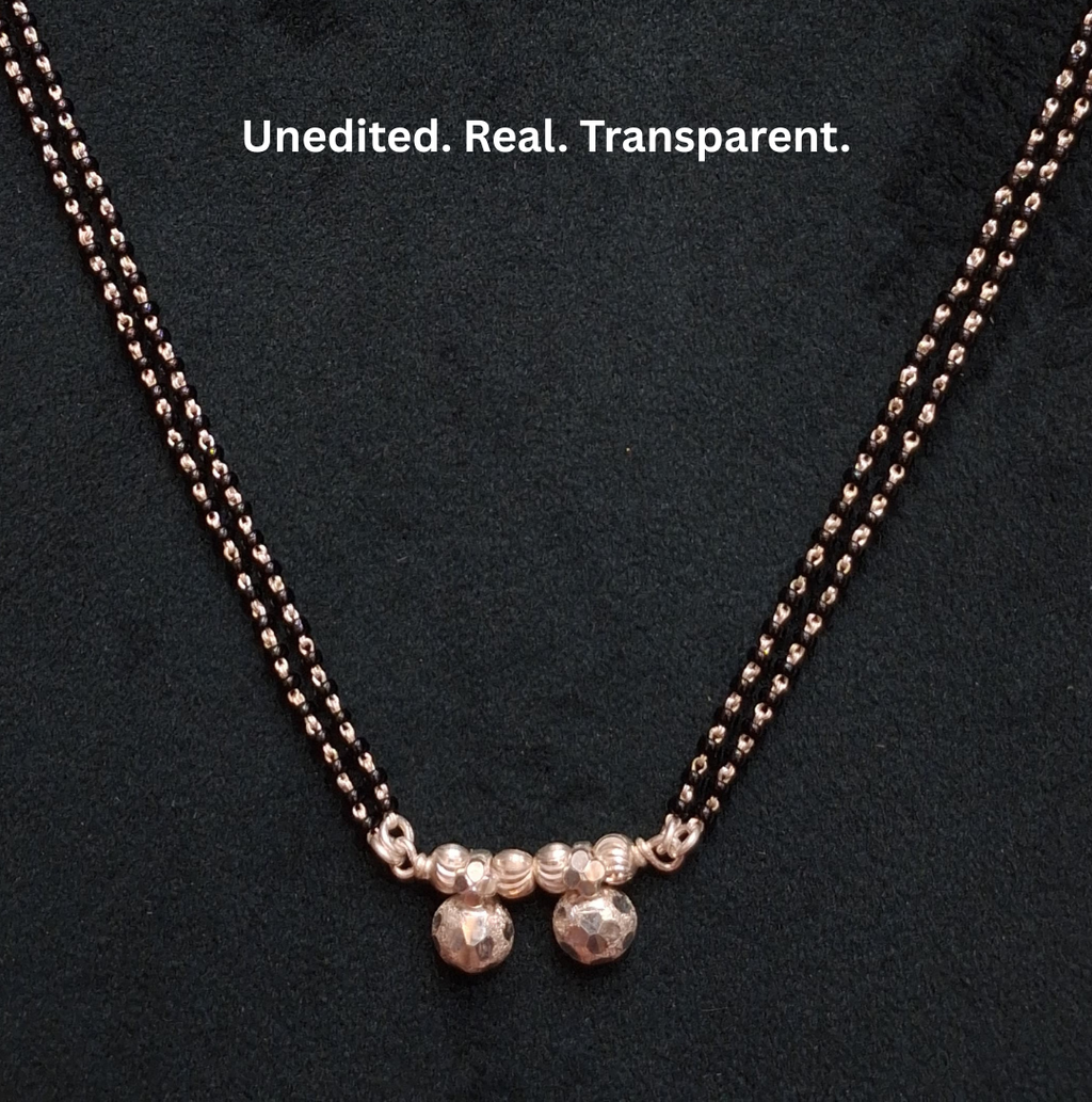 925 Silver Vati Celestial Mangalsutra