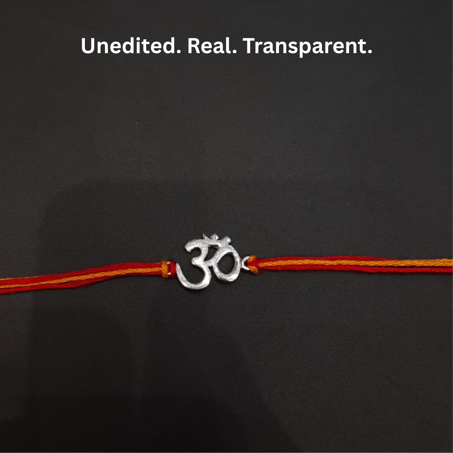 925 Silver Om Rakhi
