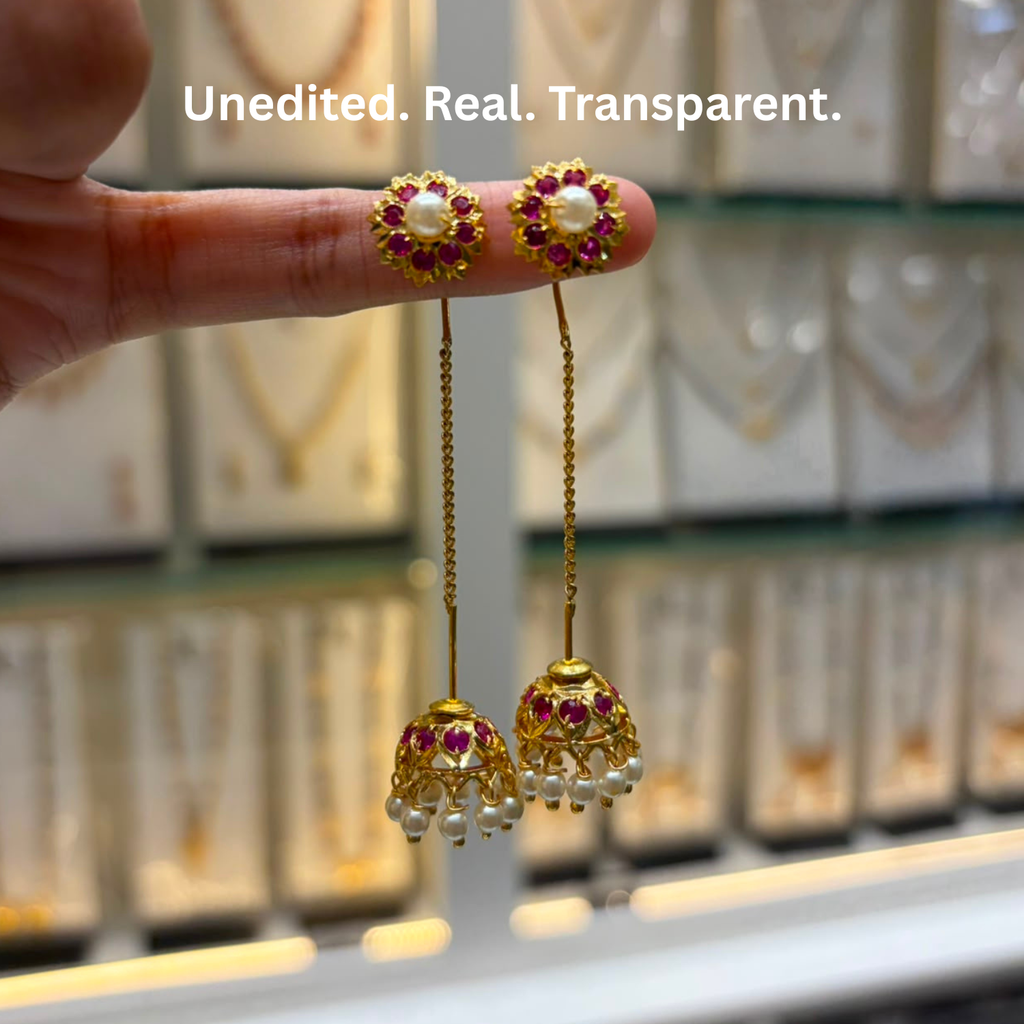 Padmika Sui Daga Jhumka (PJD's Jhumka Collection)