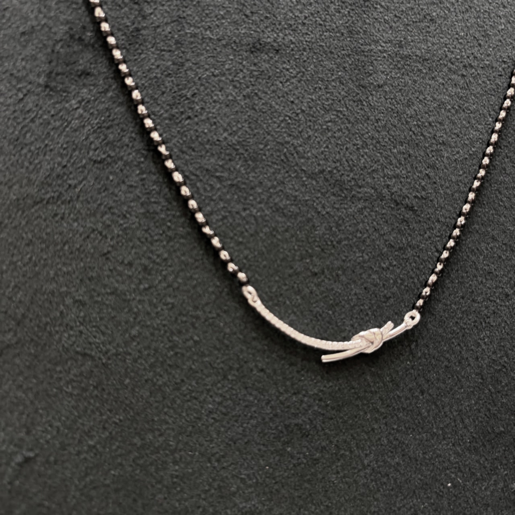 925 Silver Knot Mangalsutra