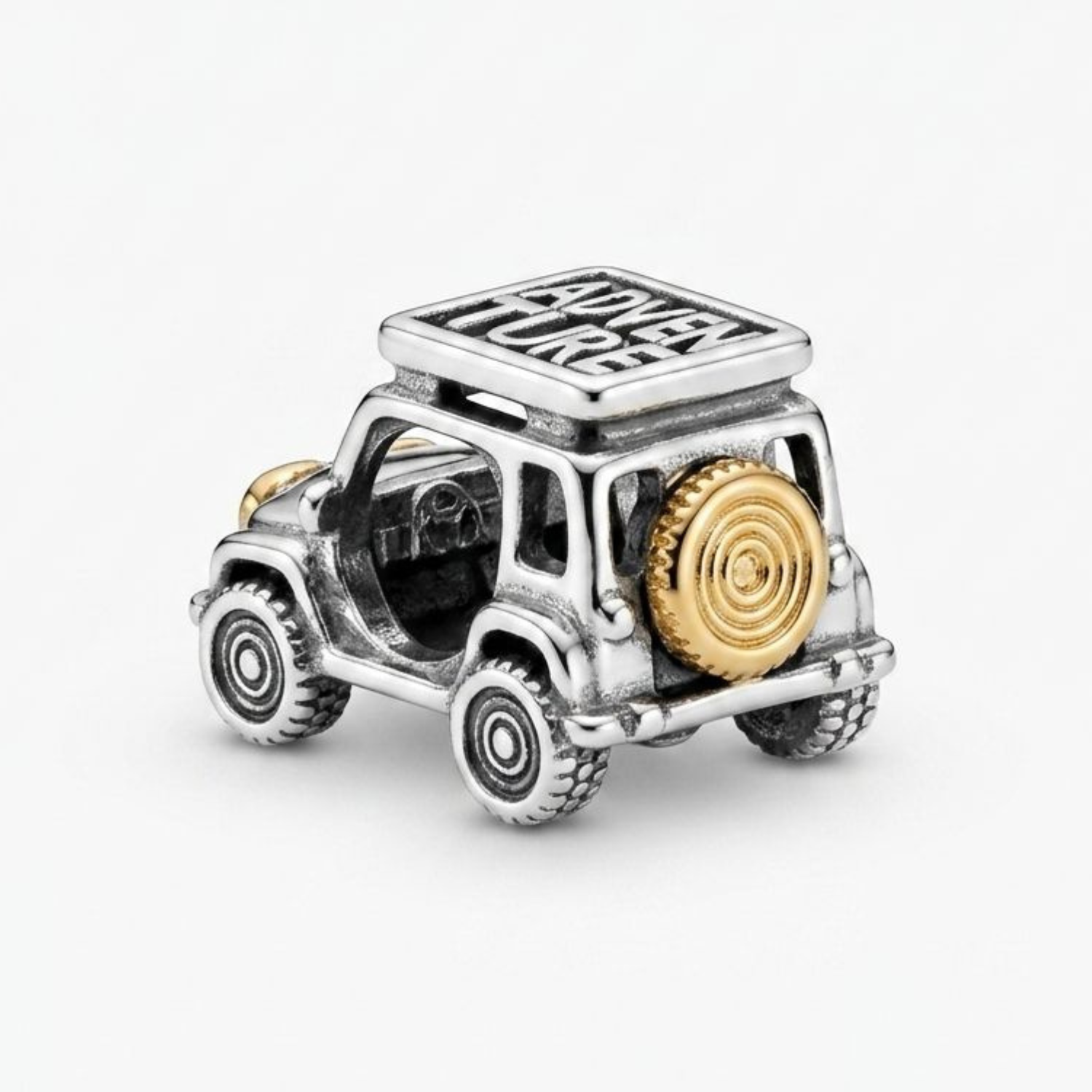 925 Silver Off-Road "Adventure" Jeep Charm