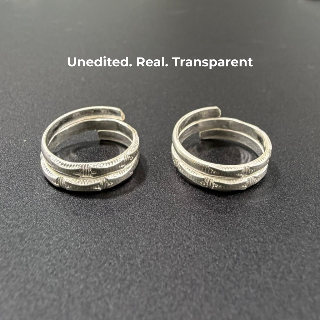 Rekha Sterling Silver Jodvi
