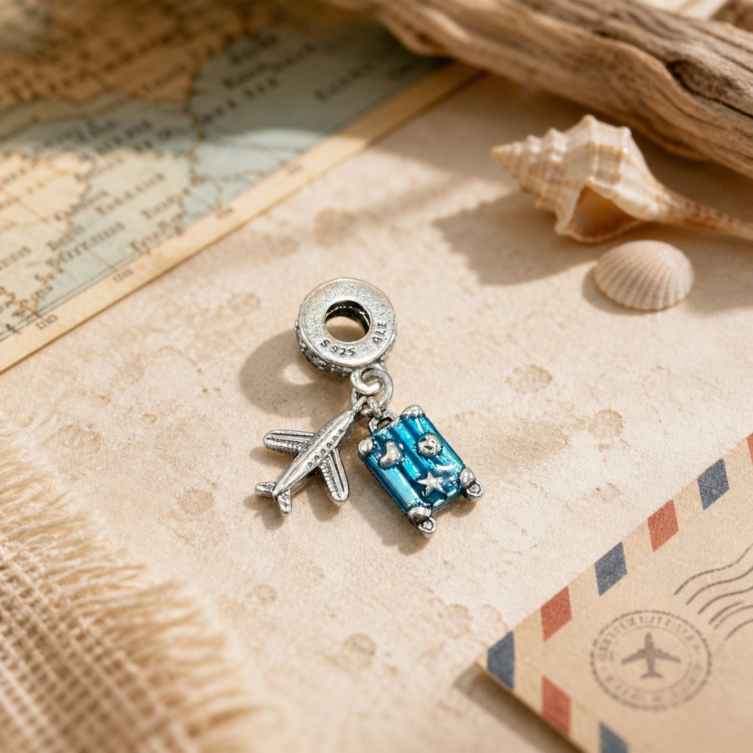 925 Silver Skybound Wanderer Charm