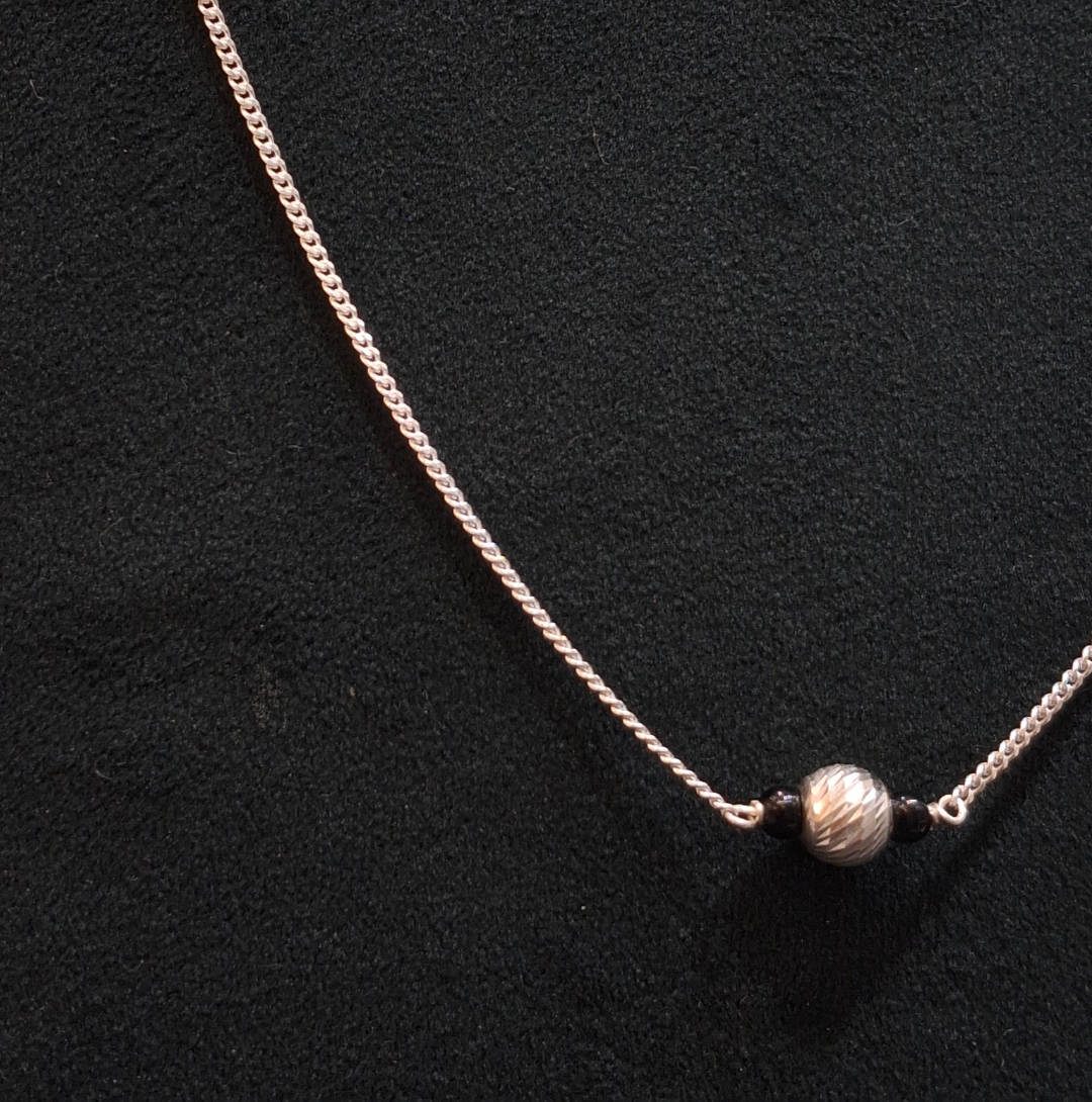 925 Silver Radiant Bead Mangalsutra
