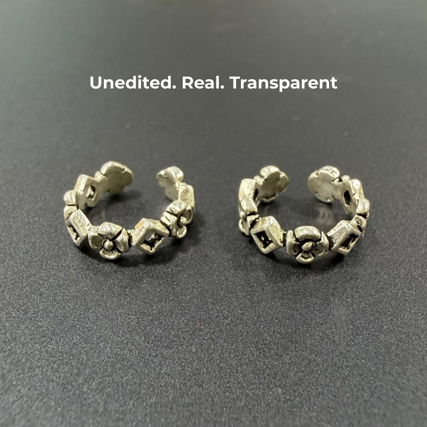 Pushpa Sterling Silver Jodvi