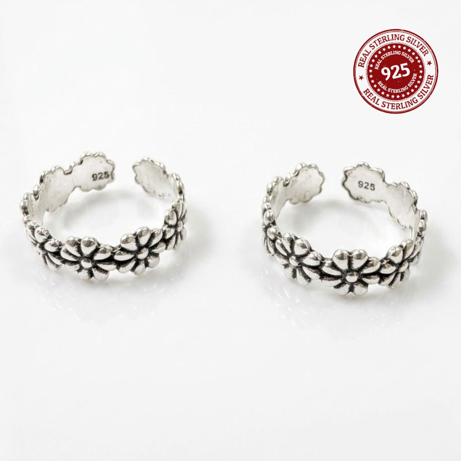 Bakuli Oxidized Sterling Silver Jodvi