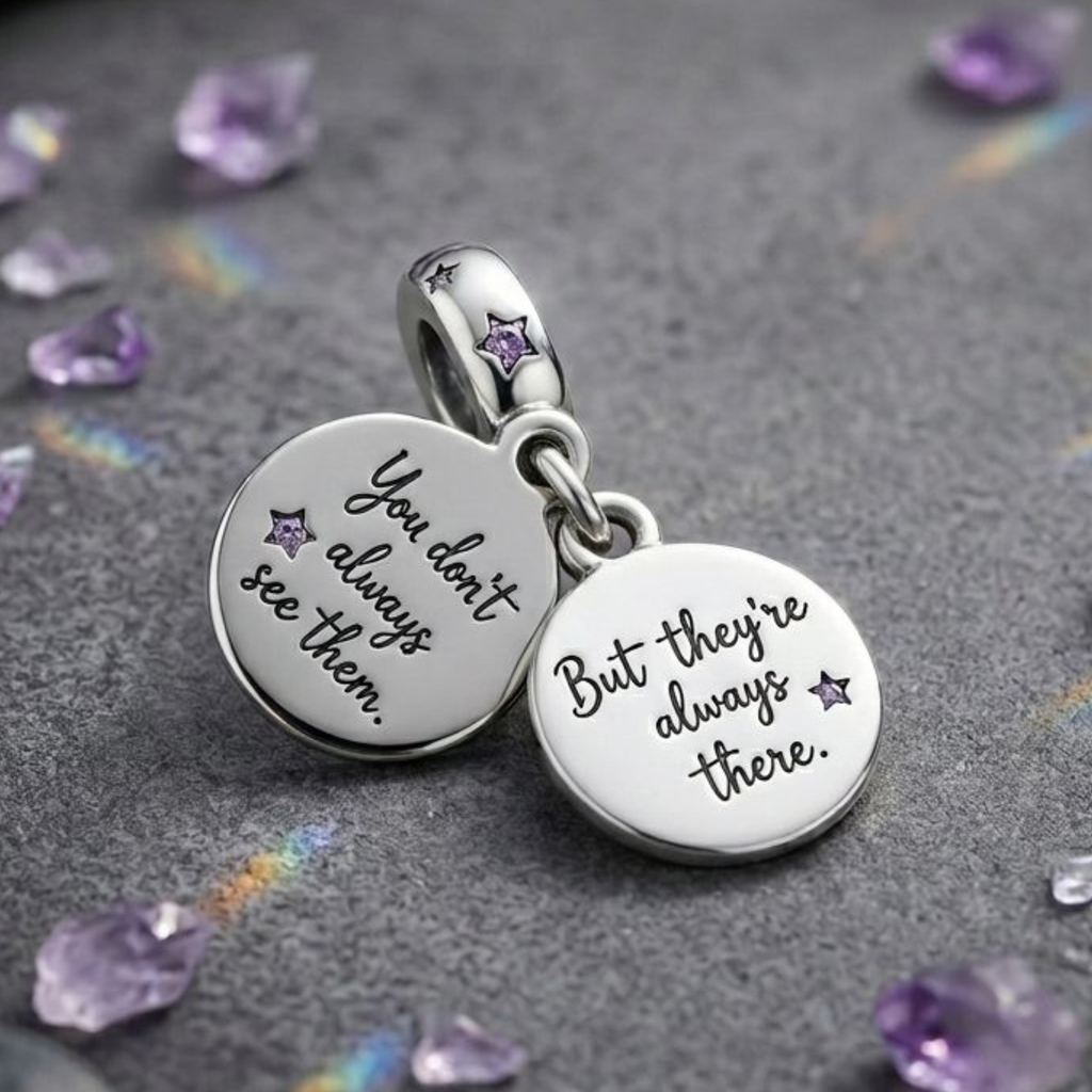 925 Silver "Sisters" Celestial Star Charm