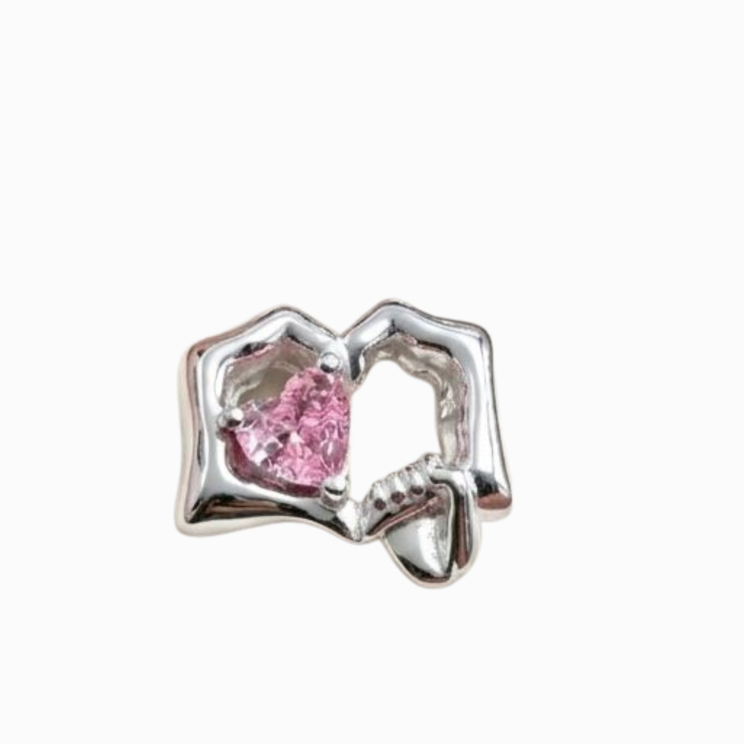925 Silver Infinite Bond Family Hands Charm