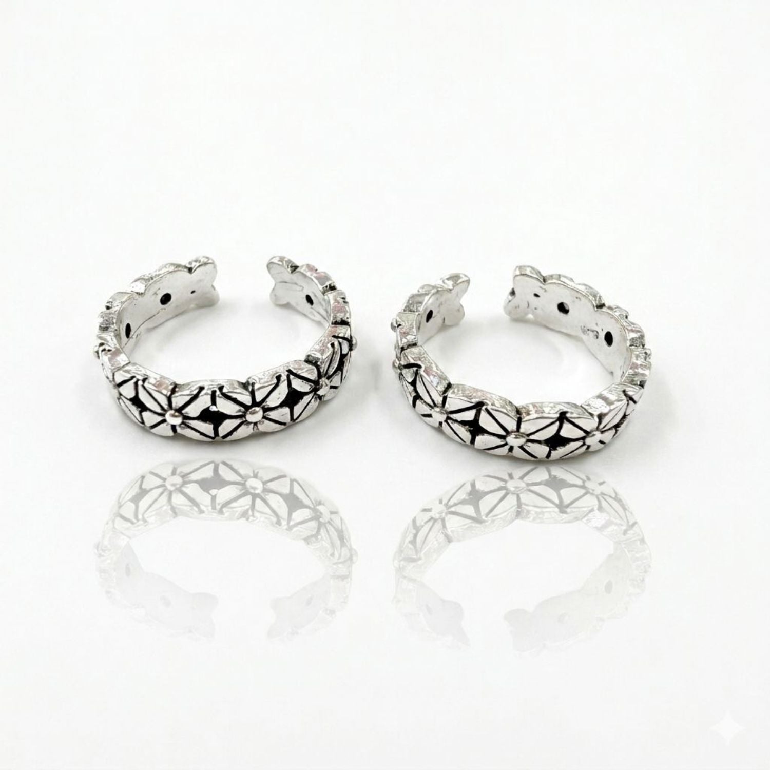 Phulwari Sterling Silver Jodvi