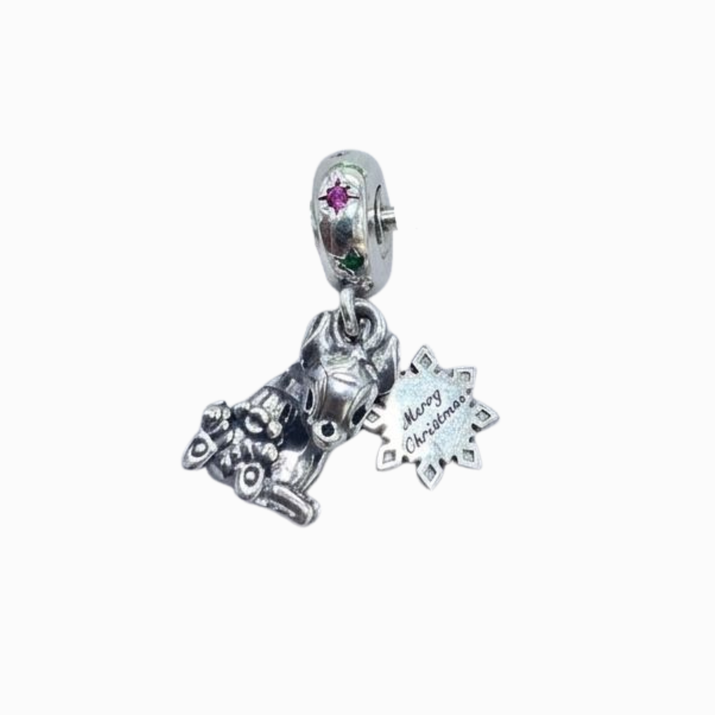 925 Silver Winter Wonderland Fawn Charm