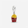 925 Silver Crispy Golden Fries Charm (McDonald's)