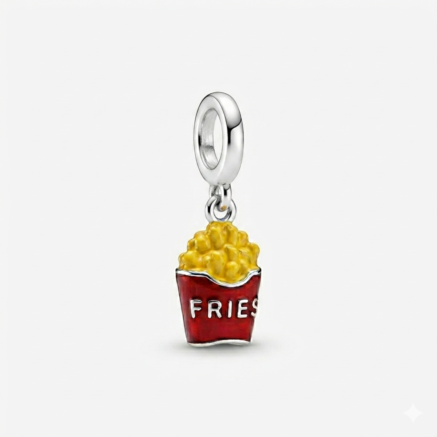 925 Silver Crispy Golden Fries Charm (McDonald's)