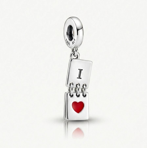 “Love Notes” Notebook Dangle Charm