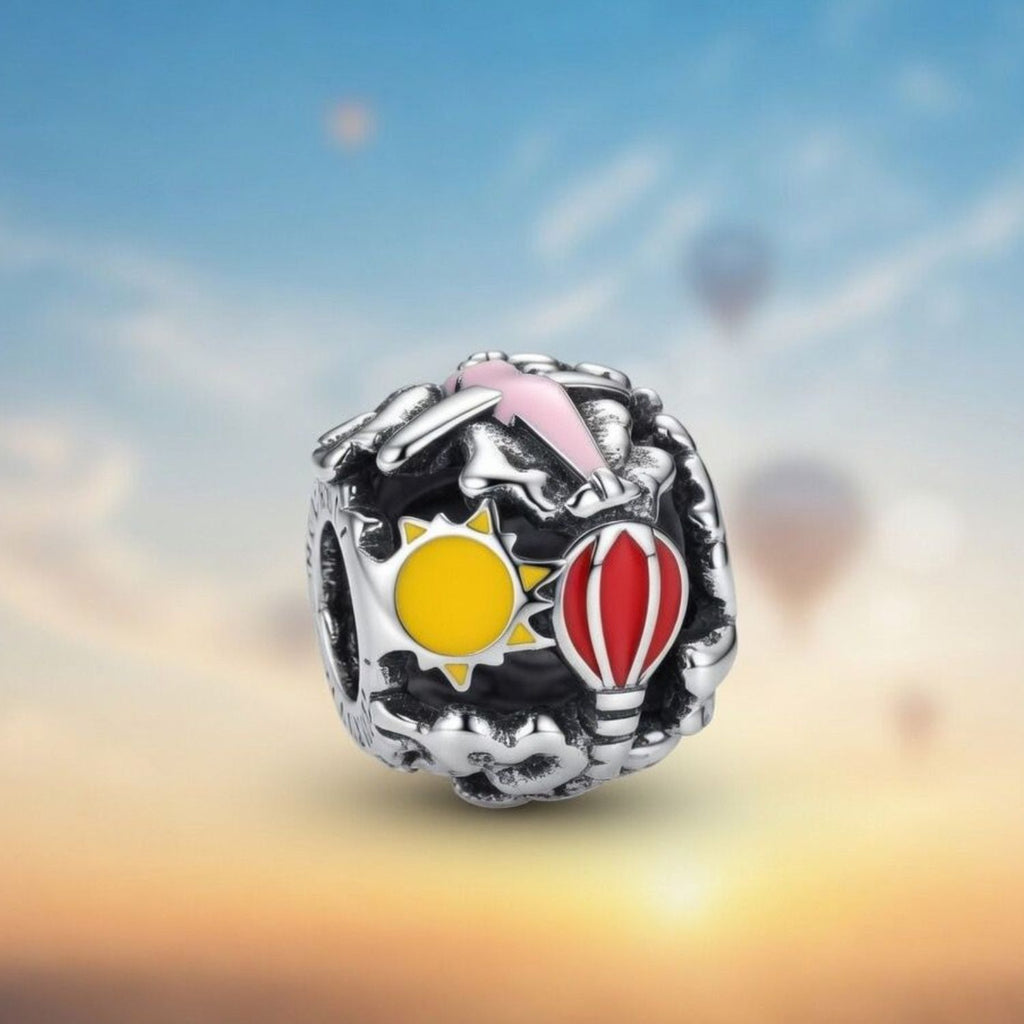 925 Silver "Fly Away With Me" Travel Adventure Charm