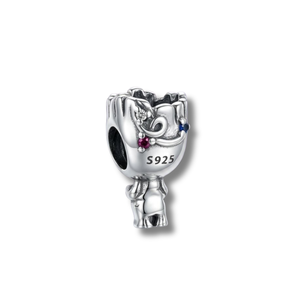 925 Silver Cosmic Forest Guardian Charm