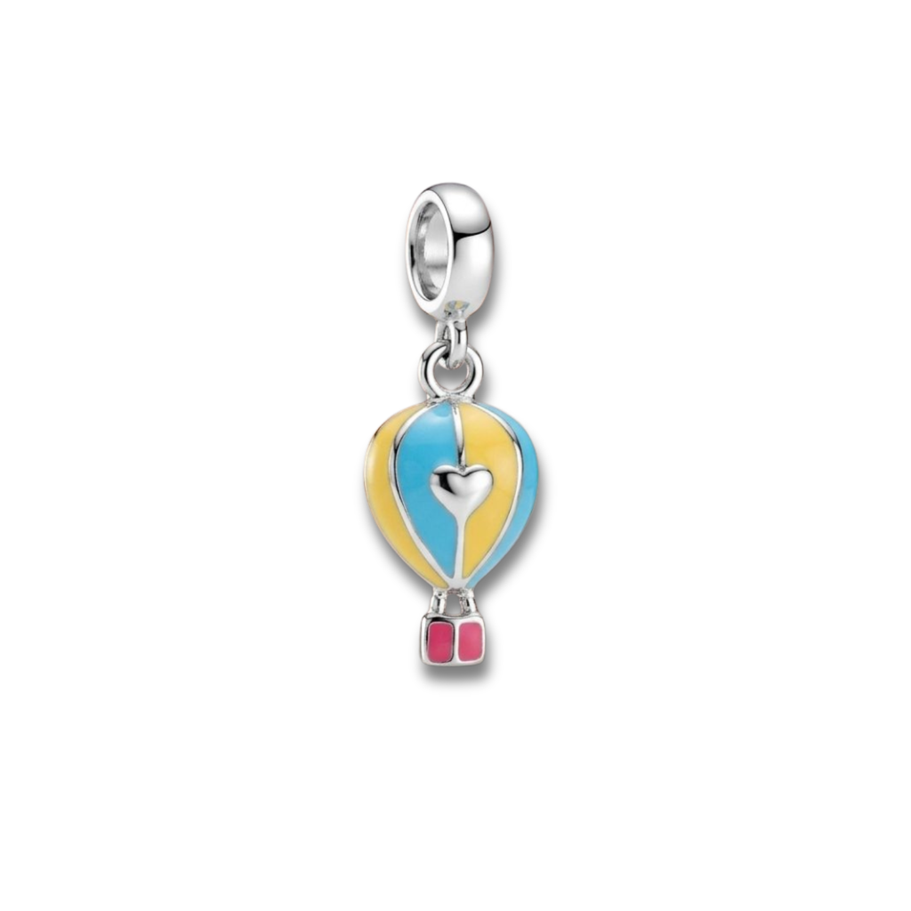 925 Silver Pastel "Adventure is Out There" Balloon Charm